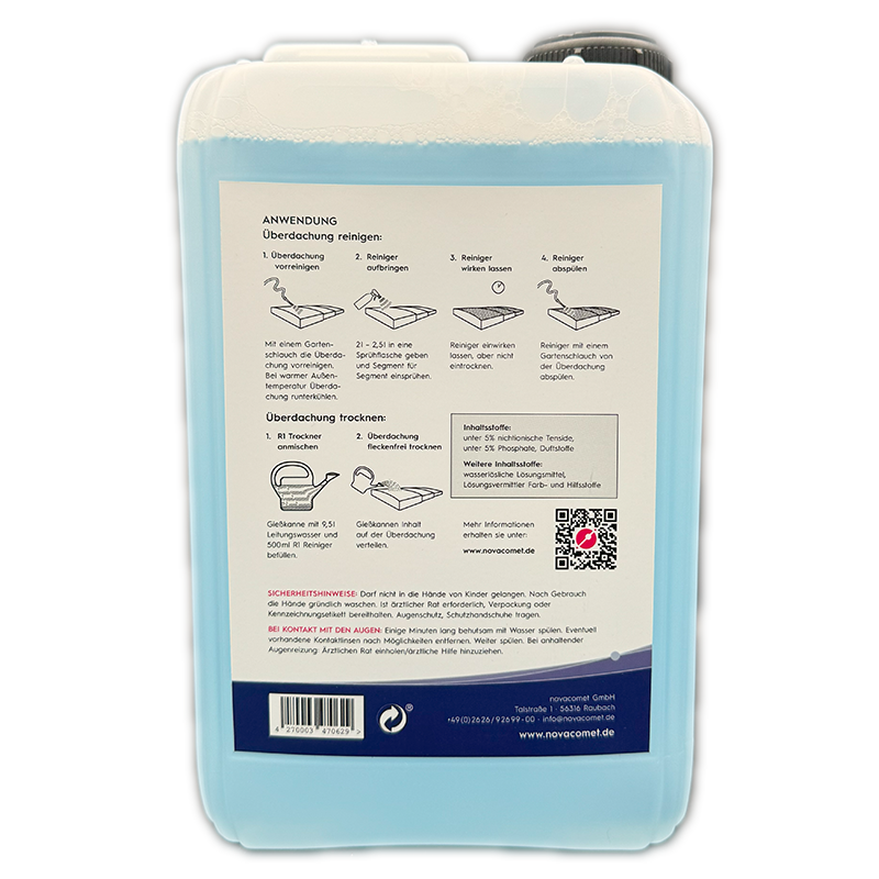 R1 Überdachungsreiniger, 3 Liter inkl Ausgießer